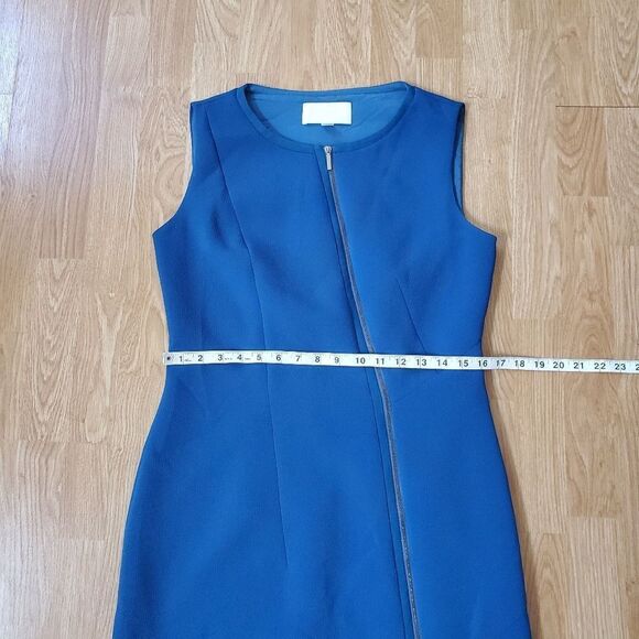 Hugo Boss 'Danafea' Zippered Sheath Dress - size 8 in Blue - Picture 11 of 16